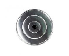 La Valenciana Tapa PAELLERA Ã 32 cm, Metal, Gris