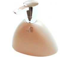 Spirella, marrón colección ETNA, Dispensador de jabón líquido 8,0 x 13,5 x 14,5 cm, Gres, 8.0 X 13.5 X 14.5 Cm