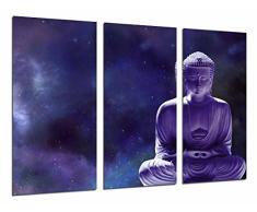 Poster FotogrÃ¡fico Tema zen, relajacion, buda morado TamaÃ±o total: 97 x 62 cm XXL