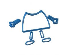 Cuticuter Peppa Pig Cuerpo Cortador de Fondant, Azul, 8x7x1.5 cm