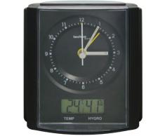 Technoline WT 770 - Premium - Radio Despertador, Color Negro Y Cromo