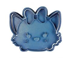 Cuticuter Marie Aristogatos Tsum Cortador de Galletas, Azul, 8x7x1.5 cm