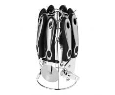 Premier Housewares - Juego de Utensilios de Cocina con Soporte (6 Piezas)