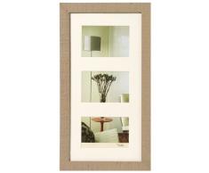 Walther Home Marco de Fotos, Madera, Beige-marrón, 3X 10x15 cm