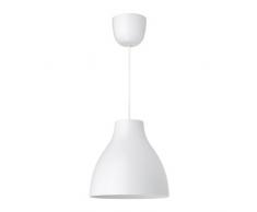 Ikea Melodi, lámpara de techo, blanco, 28 cm, ref 603.865.27 - 1 unidad