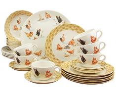 Creatable 19498 Serie Animal Farm, Vajilla, 30 Piezas