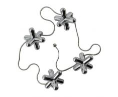 Alessi Tripod GCH01 Salvamanteles de DiseÃ±o en Zamak cromado, Pulido