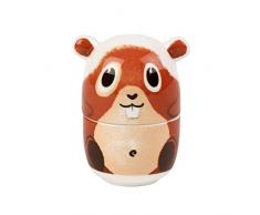 Villeroy & Boch Chewy Around The World Huevera, 2 piezas, 7,5 cm, Porcelana Premium, Blanco/Colorido