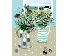 Janet Bell Jarra de Lunares, Lienzo (40Â x 50Â cm, Multicolor