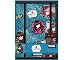 SANTORO Gorjuss Carpeta de Almacenamiento para tu colecciÃ³n de Sellos de Caucho, Multicolor
