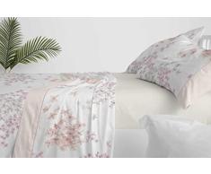 Burrito BlancoâJuego de sÃ¡banas, Cama de 135 (+ Medidas Disponibles)âPoliÃ©ster 50% AlgodÃ³n 50%âFÃ¡cil PlanchadoâDiseÃ±o 525, Color Crema