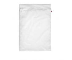 Rayen Bolsa Protege su Ropa | con Cremallera | Cierre de Seguridad | para Lavadora y Secadora | Talla L: 55 x 80 cm, Blanco