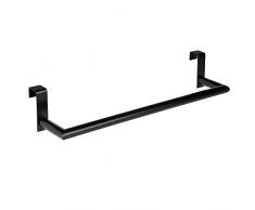 BAIKAL Toallero de BaÃ±o, OpciÃ³n Colgante o de Pared. Diferentes Modelos y Acabados. A Escoger Entre Barra o Gancho para Toalla. FÃ¡cil InstalaciÃ³n. Toallero de Barra Negro Mate