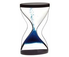 TFA Dostmann Contra Reloj de Arena con Bolitas Que recorren hacia Arriba, Azul, 7/3/12 cm
