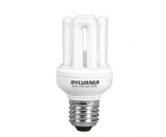 Sylvania LAMPARA FLUOCOMPACTA E14, 8 W, amarillo