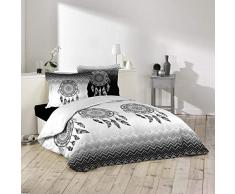 Douceur d Intérieur Juego de Ropa de Cama, algodón, Multicolor, 240 x 260 cm