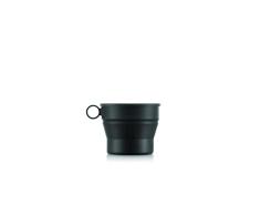 K12060-01S BISTRO - Vaso de viaje retráctil con tapa y mosquetón, 0,3 L