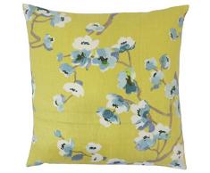 La Almohada Collection dashania para cojÃn, diseño de Flores, Verde peridotita