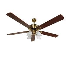 Orbegozo CP 66142 - Ventilador de techo con mando a distancia, 5 palas reversibles, 142 cm de diÃ¡metro, 70 W, luz, 3 velocidades
