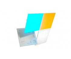 Nanoleaf Canvas Expansion Pack, 4 Cuadrados LED Inteligentes RGBW Adicionales - Apliques de Pared Interior Modulares, Luces Led 16M Colores WiFi, Compatible con Alexa, Decoración Habitación y Gaming