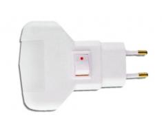 GSC Luz Noche c/Interruptor 1,5W 1300034, Blanco, 0