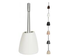 Spirella 12,5 x 15,5 x 37,0 cm, Blanco colecciÃ³n ETNA, Escobilla para el Inodoro, Gres