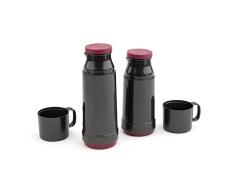 Jata Hogar HTER2175 - Termo de vidrio de doble pared. Gran aislamiento. Libre de BPA. Ligero. Cierre hermÃ©tico. Sin olores ni sabores. Tapa para usar como vaso. 750 ml