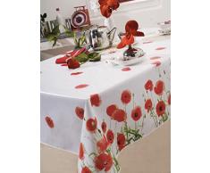Mantel de hule 140Â x 200Â cm Red Poppy