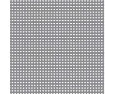 Venilia Lámina adhesiva | Erika Gris Punteado | 67,5cm x 1,5m, Espesor 95μ | Vinilo autoadhesivo para muebles o cocina, decorativas papel pintado pared | PVC sin ftalatos | Fabricado en UE