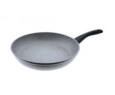 Jata Hogar Sartén TACANÁ SF328, Aluminio Forjado, Gris, 28 cm