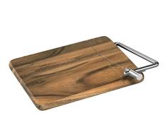 Zassenhaus 55887 Cortador de Queso de Madera de Acacia, 25 x 18 cm