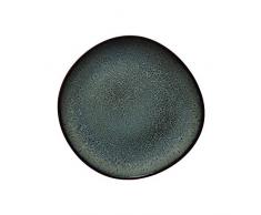 Villeroy & Boch Lave Gris Plato de desayuno, 23,5x23x2,6 cm, Gres, Gris