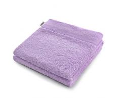 AmeliaHome Amari - Toalla de Ducha (70 x 140 cm, 100% algodÃ³n, Absorbente, Color Morado