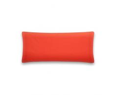 Sancarlos - Funda de almohada para cama, 100% Algodón percal, Color naranja, Cama de 90 cm