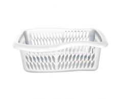 MSV Cesta Blanca ERGONÃMICA para Ropa, 29.3 cm