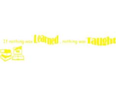 INDIGOS Adhesivo para Pared, Vinilo, Amarillo, 60 x 10 x 10 cm