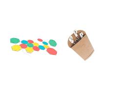 Nanoleaf Shapes Hexagon Starter Kit, 15 Hexágonos Luminosos LED RGBW - Apliques de Pared Interior Modulares, Luces Led Inteligentes 16M Colores WiFi & Shapes Conectores Flexibles (esquinas y bordes)
