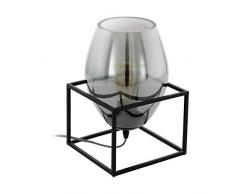EGLO 97209 LÃ¡mpara de mesa, 40 W, Negro