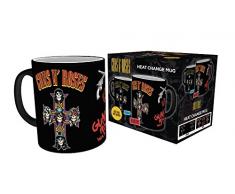 GB Eye LTD, Guns N Roses, Cross, Taza MÃ¡gica cambiante de color