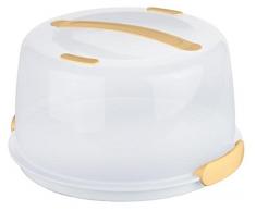 Tescoma 630840 Bandeja REFRIGERADA con Tapa 34CM Delicia, De plástico, Blanco