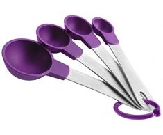 IBILI Set 4 CUCHARAS Medidas Nylon + INOX, Centimeters