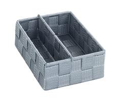 Wenko Organizador para la cocina Adria- gris, Polipropileno, 13 x 6 x 18 cm, Gris