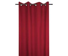 Stof R64689005 - Cortina (135 x 240 cm), color rojo
