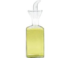 NERTHUS Aceitera, Vinagrera 250 ml, Cristal, 6 cm