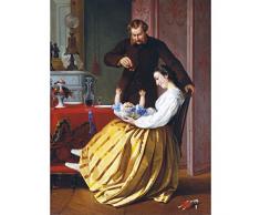 Spencer Conversation Piece Family Painting - Lienzo decorativo para pared, diseÃ±o de familia