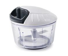 Lacor 60299 - Cortador Manual con 3 cuchillas y base antideslizante, blanco