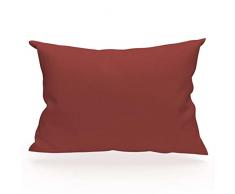 Soleil dOcre Corte Almohada, Algodón, Rojo, 50 X 70 cm