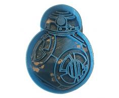 Cuticuter Star Wars BB8 Cortador de Galletas, Azul, 8x7x1.5 cm