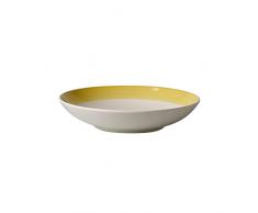 Villeroy & Boch Colourful Life Lemon Pie Cuenco, 24 cm, Porcelana Premium, Blanco/Amarillo