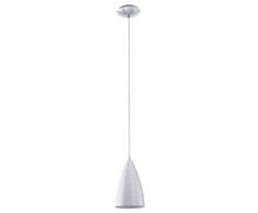 Eglo GARETTO - Lámpara (Salón, Plata, Aluminio, E27, 60W, 220-240V)